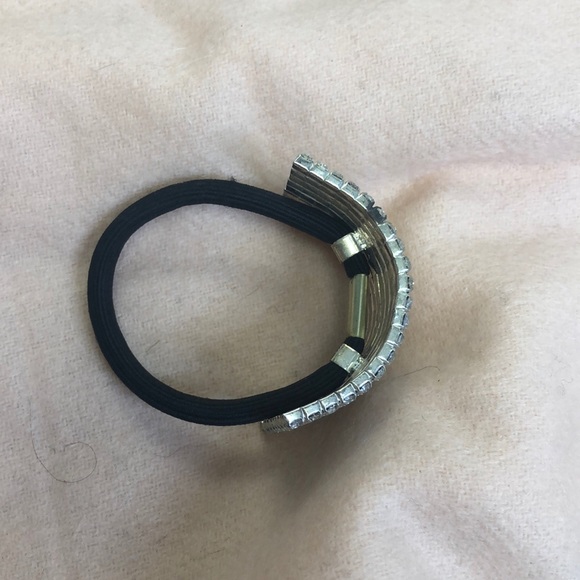 Vintage Rhinestone Pony Tail Holder - Picture 3 of 5